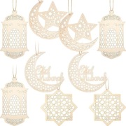 Ozdoby wiszące drewniane Ramadan