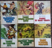 Alfred Szklarski – cykl 6 powieści o przygodach Tomka Wilmowskiego