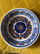 Włocławek talerz głęboki ręcznie malowany 