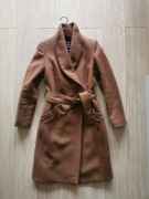 Płaszcz Mango S brąz rudy