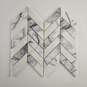 Mozaika Chevron szara, biała, różowa różne kolory