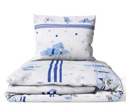 Pościel niemowlęca 120/90 + ochraniacz do łóżeczka 