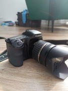 Canon eos 10d z obiektywem tamron 18-200