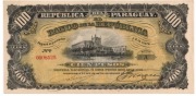 Paragwaj,100 Pesos 1907 rzadki,Stan .1-