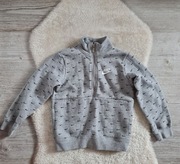 Bluza Nike Swoosh Rozmiar 116 - 122 na wiek 6 a 7 Lat Szara Oryginalna