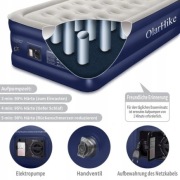 Materac jednoosobowy Olarhike 198 x 101 x 46 cm wielokolorowy