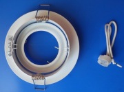 OPRAWA HALOGENOWA BIAŁA RUCHOMA MR16 ML-265