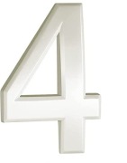 Cyfry 3D  drzwi skrzynkę pocztową samoprzylepne 4
