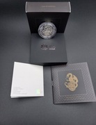 THE QUEEN'S BEASTS =The Red Dragon of Wales 2018/SILVER,PROOF 