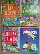 książki, bajki dla dzieci, Muminki, Tuwim, Konopnicka, Brzechwa - komplet 
