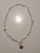 Naszyjnik hand made z  igieł jubilerskich 