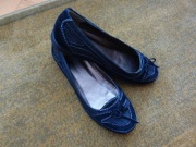 OKAZJA – 50% NOWE Baleriny czarne CCC r.38