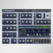 Syntezator-Native Instruments: Massive + 1300 presetów (dźwieków) | Orginał