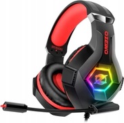 Ozeino słuchawki gamingowe gaming headset rgb stereo ps4 ps5 pc xbo box