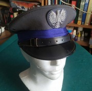 Czapka garnizonowa szeregowy MO ZOMO rozm 56 Milicja 1984 stan wojenny