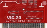 Płytka PCB kartridża 4x16k do Commodore VIC-20