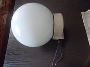 Lampa do loftu-mleczny klosz fi-100mm
