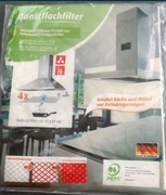 Filtr przeciwtłuszczowy  4szt. opakowanie 