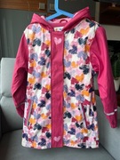 Kurtka przeciwdeszczowa polar Lupilu 122/128 różowa na wiosnę i jesień