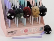 długopis 20szt. z zawieszką CHOMIK mix