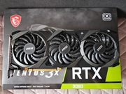 Karta graficzna MSI GeForce RTX 3060 VENTUS 3X 12GB OC LHR 12 GB