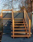 Schody drewniane wewnętrzne  