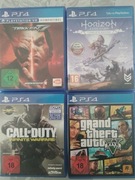 GTA 5,CALL OF DUTY INF. WAR, HORIZON ZERO, TEKKEN7