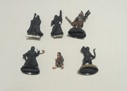 Figurki Władca Pierścieni Frodo, Lurtz, Boromir, Legolas, Gandalf, Saruman