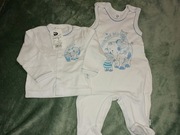 Bawełniany komplet dziecięcy w rozm. 68