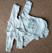 Body kopertowe niemowlęce długi rękaw r. 50 zestaw 2 szt.
