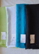 Tkaniny mix tafta szyfon zorżeta