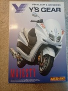 Model Skuter YAMAHA MAJESTY Y'S GEAR - Aoshima 1:12 - Unikat!