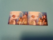 ark. Mi 1869 , znaczki z arkusika -parka .Wydanie wspólne z Watykanem