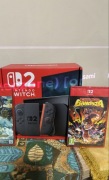 Nintendo Switch 2 + gra Donkey Kong Bananza + gwarancja wszystko Nowe Opis!