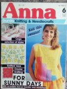 Anna Burda Knitting and Needlecrafts 1986/6 wersja angielska