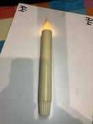 swieczka na baterie elektryczna vintage latarka