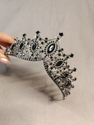 Korona diadem opaska tiara ślub impreza urodziny tort królowa bal wesele