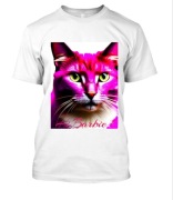 T-shirt koszulka Hi Barbie Kot PREMIUM 110-164