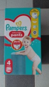 Pieluchomajtki Pampers Pants, rozmiar 4, 108 szt, 9kg-15kg