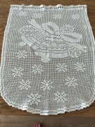 Obrus serwetka unikatowe szydełkowe rękodzieło misterne cacko ekri śr88