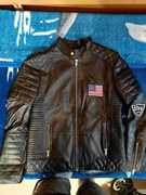 nowa kurtka skórzana tylko przymierzana przywieziona z usa