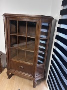 witryna narożna - serwantka ANTYK