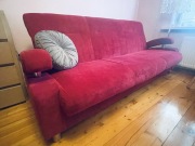 Kanapa z funkcją spania z fotelem