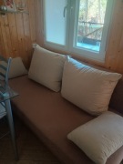 kanapa rozkładana z pojemnikiem