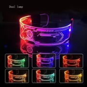 Czyszczenie magazynu Okulary LED dwustronne podświetlenie