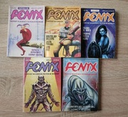 Kolekcjonerski Zestaw 5 Czasopism FENIX (1995) - Fantasy, Science Fiction
