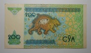 Stary banknot 200 Sumów Uzbekistan