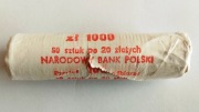 Rulon menniczy NBP - 20 złotych 1990 rok