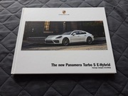 2017 Porsche Panamera Turbo S E-Hybrid Prospekt ANGIELSKI EN/WW