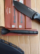 KA-BAR sport Spork 3 Pack. Kolor czarny.